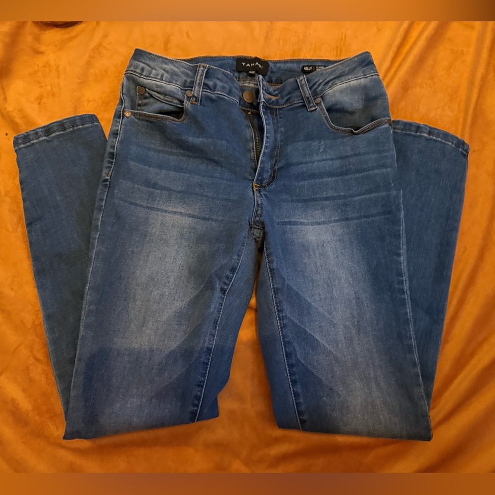 Tahari Blue Skinny Jeans for Women